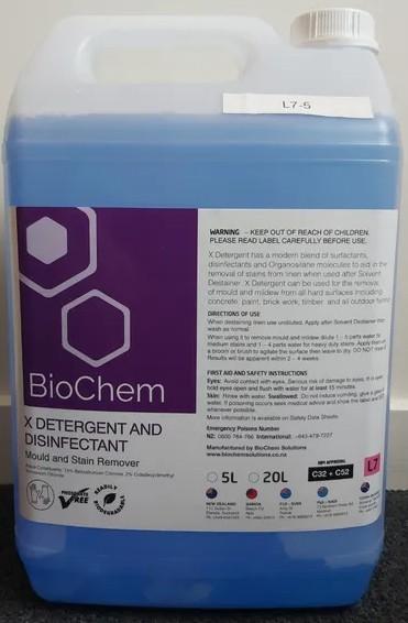 X-Detergent Outdoor Cleaner (Destaining / Moss Mould Lichen) 20Litres